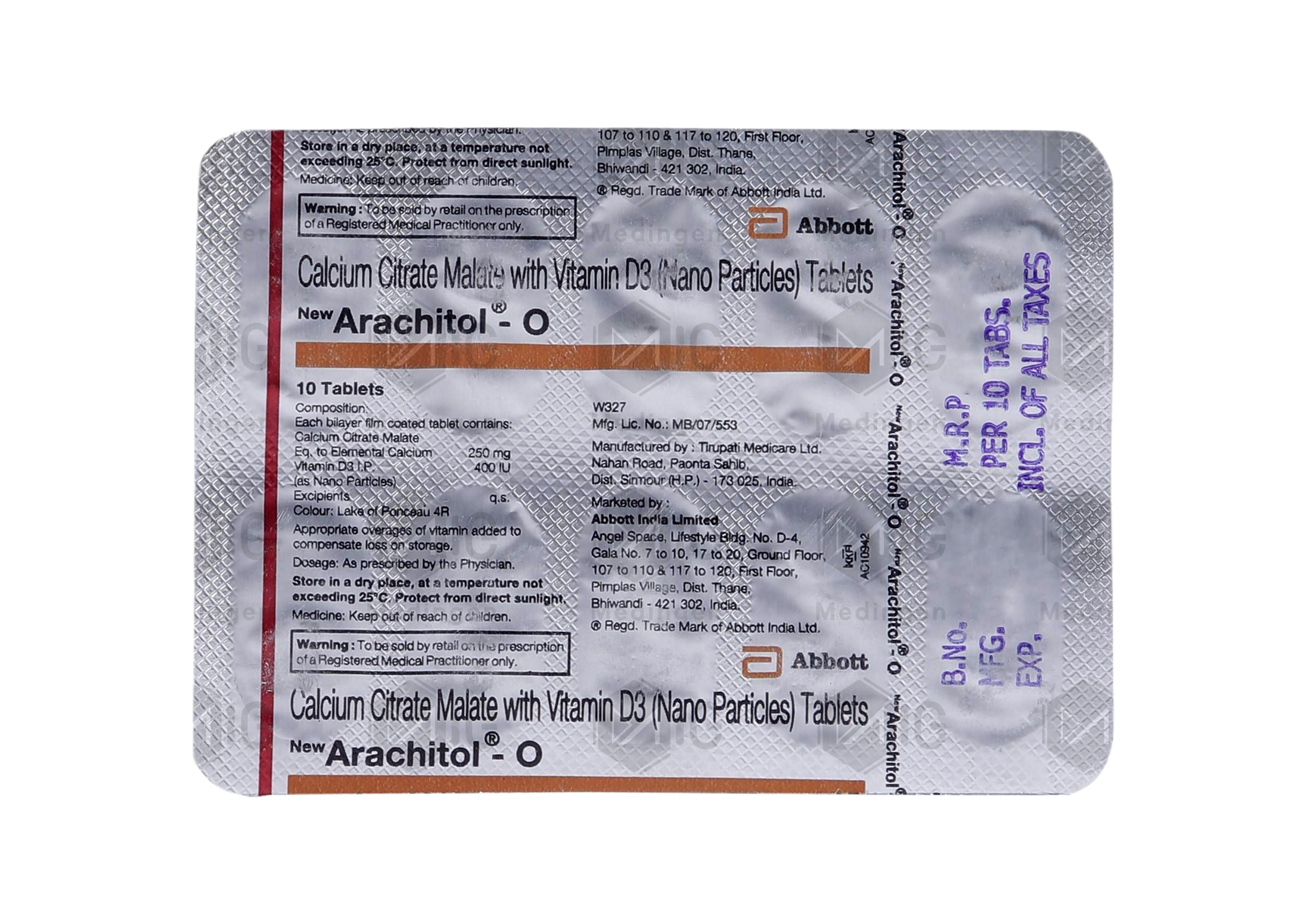 NEW ARACHITOL O